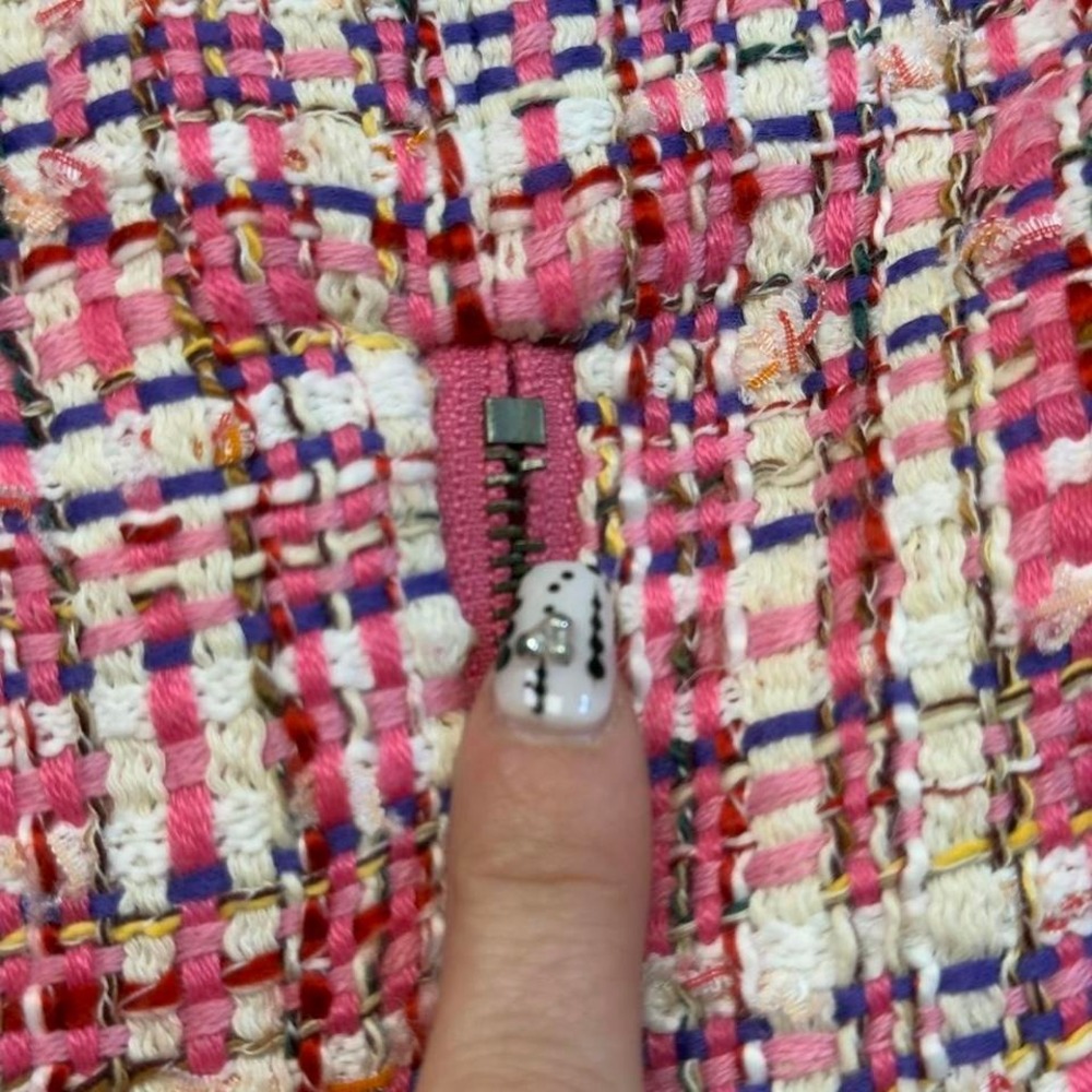 House of Harlow 1960 pink tweed mini dress - Picture 6 of 8